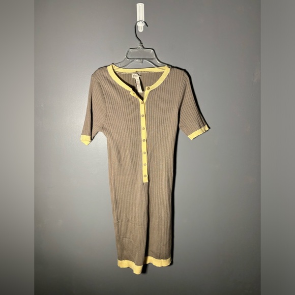 Intimately Free People Tennis Time Onesie Womens Size Large - Picture 3 of 5